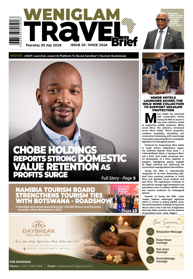WENIGLAM TRAVEL BRIEF 20TH ISSUE